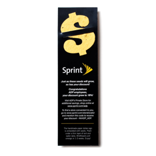 Seed Paper Shape Bookmarks - Standard