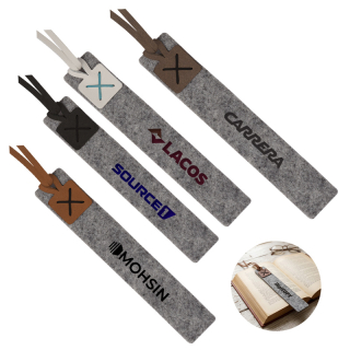 Beech Felt Tasseled Bookmarks
