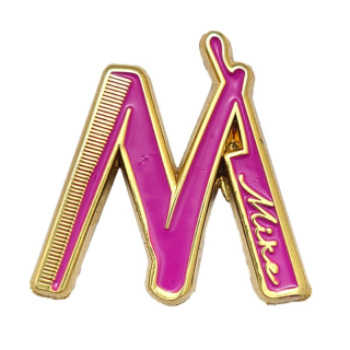 1 Inch Die Cast Zinc Soft Enamel Lapel Pins