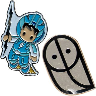 1 Inch Diestruck Soft Enamel Lapel Pins