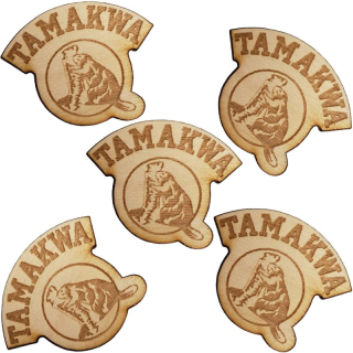 1-1/4 Inch Wood Lapel Pins
