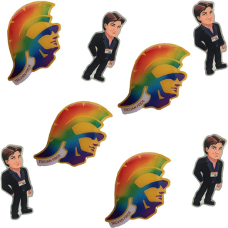 3/4 Inch Stainless Steel Lapel Pins