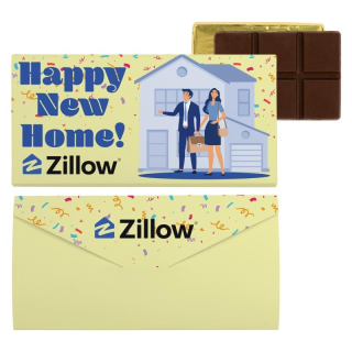 Embossed Chocolate 3 Bar Envelopes