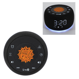 Meridian Digital Clocks with Wireless Speaker