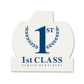 40 Pt 3.5" 1 Pulpboard Coasters