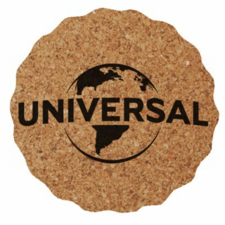 3.625" Scalloped Cork Coasters