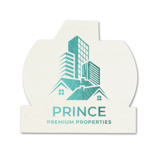 40 Pt 3.5" 1 Pulpboard Coasters