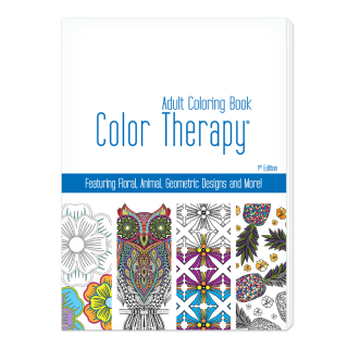 Color Therapy® 24 Page Adult Coloring Books