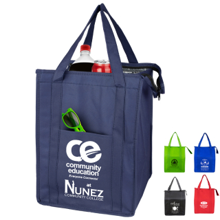 12x16x10 Inch Large Insulated Cooler Zipper Tote...
