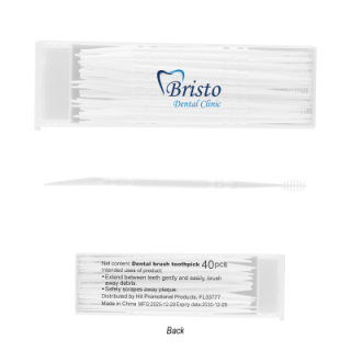 Dual-Action Dental Picks In Travel Cases