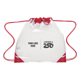 America 250™ Touchdown Clear EVA Drawstring...