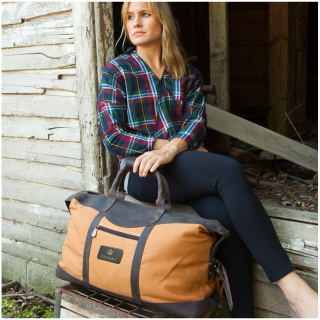 Utah Canyon Leather Duffel Bags