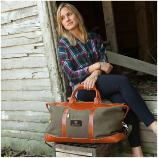 Pine Canyon Leather Duffel Bags