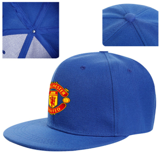 Structured 6 Panel Flat Bill Caps with Plastic...