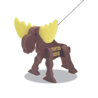 Moose on a Leash