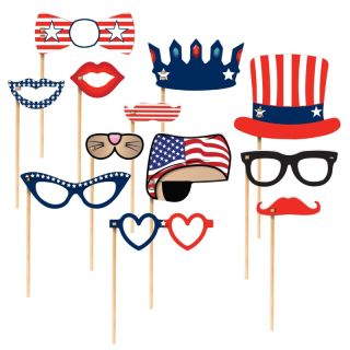 USA Patriot Photo Booth Kits