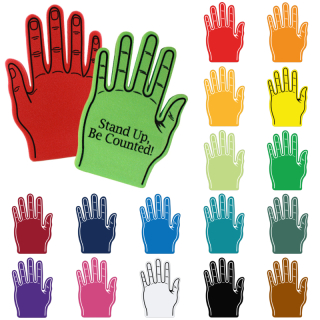 16 Inch Foam Hand Five Fingers