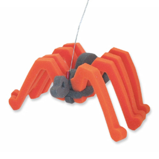 Halloween Spider on a Leash