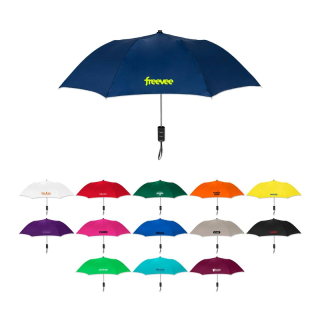 42 Inch Arc Elite Compact Folding Solid Color Umbrellas