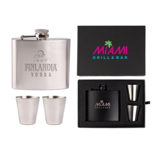 The Duncan Flask and Shot Glass Gift Sets