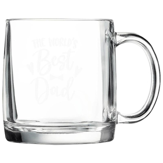 12.25 Oz Polar Camel Clear Coffee Mugs