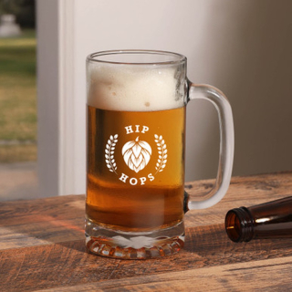 16 Oz Libbey Glass Beer Mugs
