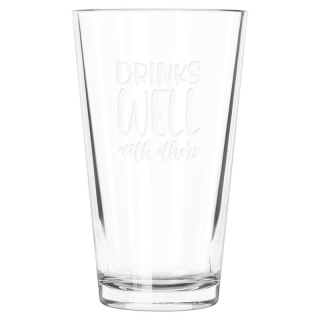 16 Oz Libbey Flare Cooler Glasses