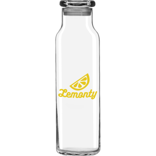 24 Oz Glass Water Bottles with Lid