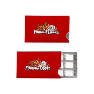 4x2 1/2 Inch Sugar Free Gum Packs