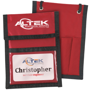 Nylon Neck Wallet Badge Holders Nylon Neck Wallet Badge Holders
