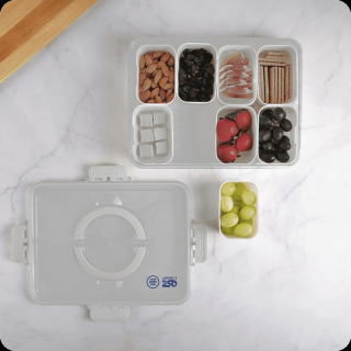 Charcuterie To Go Snack Trays