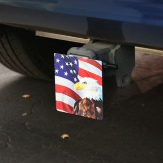 Metal Trailer Hitch Covers