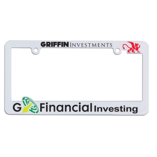 3D Maximum License Plate Frames