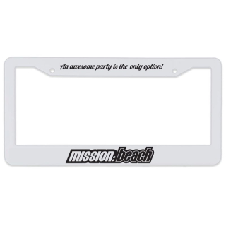 3D Two Corner License Plate Frames