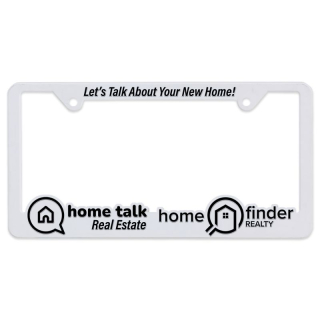 3D Traditional License Plate Frames