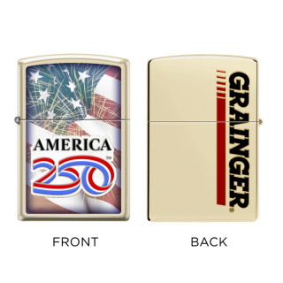 America 250 Zippo® Classic Windproof Lighters