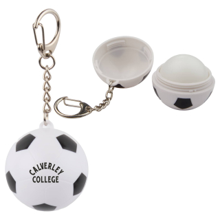 Soccer SPF 15 Lip Balms with Keychain