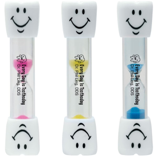 3 Minute Toothbrush Sand Timers