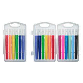 12 Pack of Hand Lettering Brush Markers in Hard...