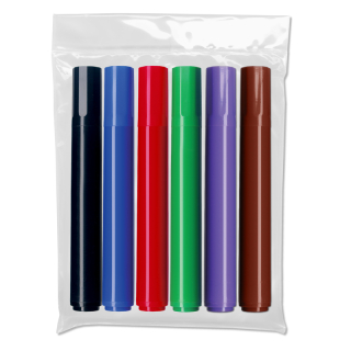 Pumpkin Decorating 6 Pack Permanent Markers