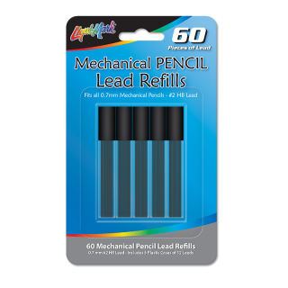 60 Count Mechanical Pencil 2 HB Lead Refill Sets