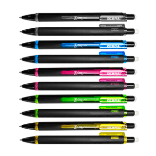 Zebra Z-Grip Plus Rubberized Mechanical Pencils with...