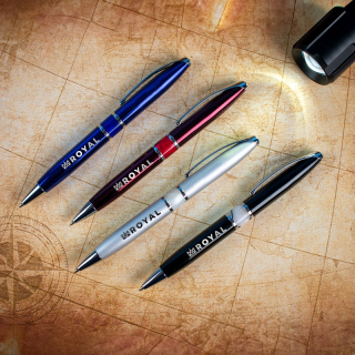 Lombardo Ballpoint Pens with Twist Mechanism