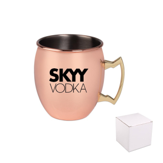 Annapurna Copper Plated Moscow Mule Mugs
