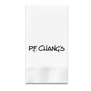 High Line 2-Ply White Dinner Napkins - 1/8 Fold