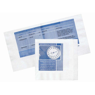 High Line 2-Ply White Beverage Promo Napkins