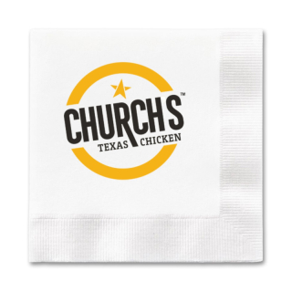High Line 1-Ply White Luncheon Napkins