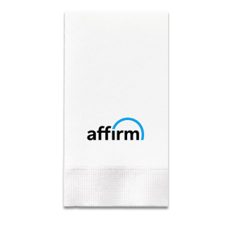 High Line 2-Ply White Dinner Napkins - 1/8 Fold