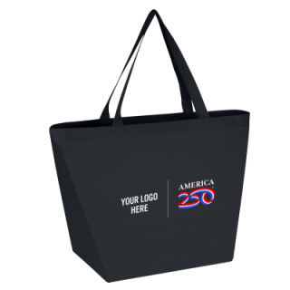 America 250™ Non-Woven Budget Shopper Tote Bags