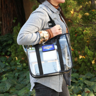 Clear Stadium Tote Bags